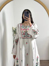 Elegant Women's Stitched Shirt And Trouser Set Embroidered Design (1 Pc)