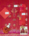 Dobby Lawn 3 Pcs Women's Unstitched Printed Suit