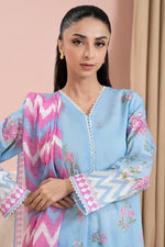 Dobby Lawn 3 Pcs Women's Unstitched Printed Suit